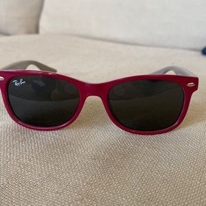 Youth RayBan sunglasses.
